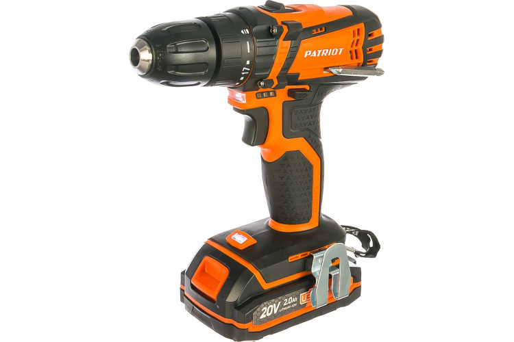 Аккумуляторная дрель-шуруповерт PATRIOT BR 201UES Li-lon