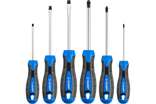 Набор отвёрток 6шт, ЗУБР Профессионал