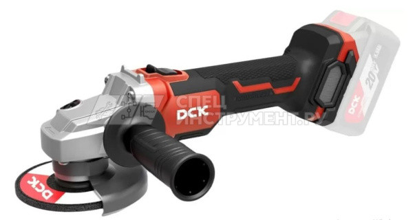 Шлифмашина аккумуляторная угловая бесщеточная DCK KDSM04-125