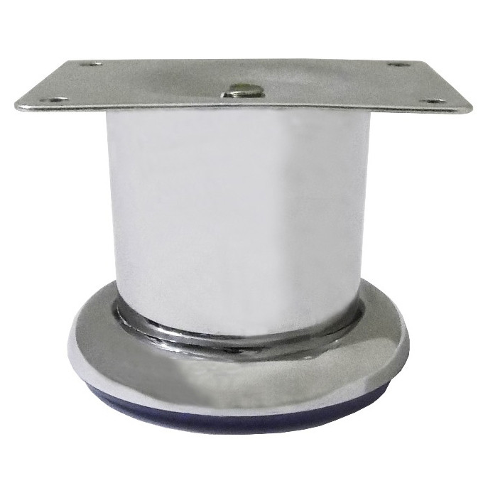 Опора мебельная 50мм, Н=60мм, хром
