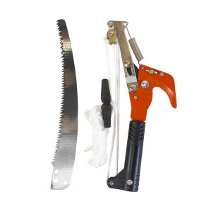 Сучкорез штанговый с храповым механизмом садовой пилкой
