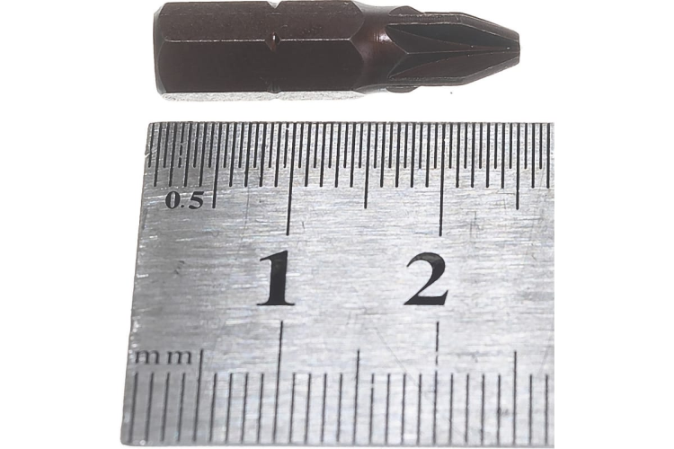 Бита EDGE by PATRIOT PZ2 длина 25мм, 3шт в блистер