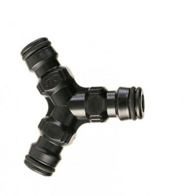 Соединитель для шланга тройник под быстросъём MD336 Турция