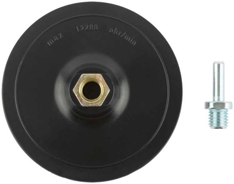 Насадка с липучкой для дрели и УШМ Cutop Profi, 125мм твердая