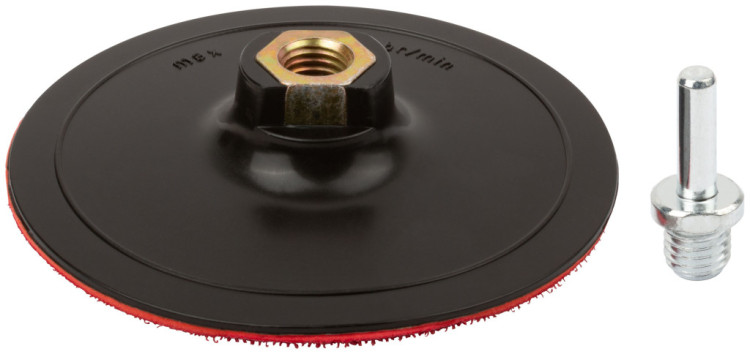 Насадка с липучкой для дрели и УШМ Cutop Profi, 125мм твердая