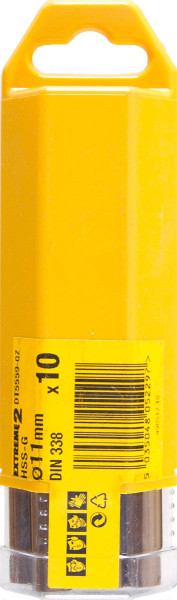Сверло по металлу 11,0x142мм, Extreme 2 HSS-G DeWalt (10)