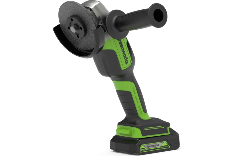 Угловая шлифовальная машина акк. Greenworks GD24AGK2 3200207UA
