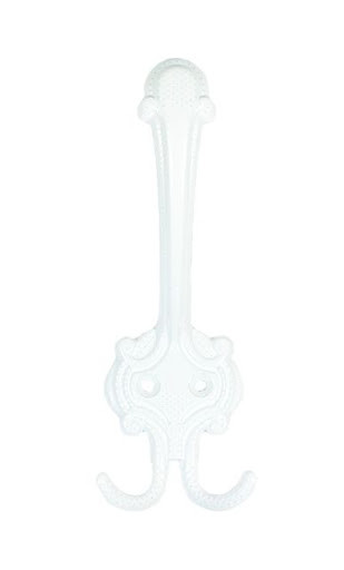 Крючок КВ1-1 "Точки" БЕЛЫЙ (50)