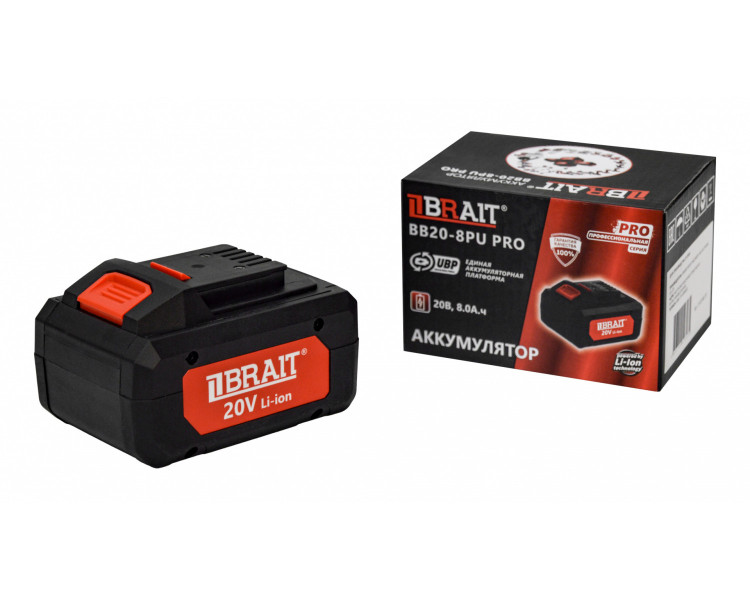 Аккумулятор BRAIT BB20-8PU PRO единая платформа Pu и Publ