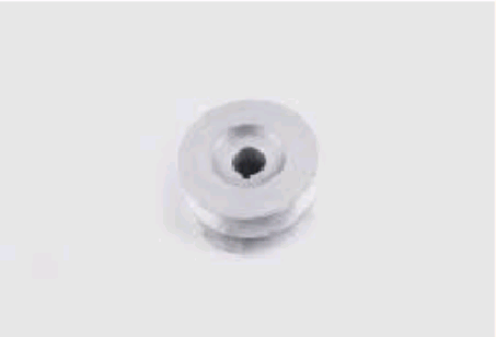 Шкив 2-х ручейковый со шпонкой для бенз.двигателя