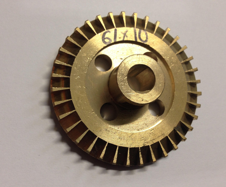 Крыльчатка для цирк.насос- D61mm/D-10mm (под скос)