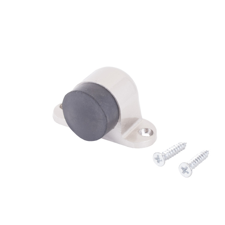 Ограничитель двери &quot;Пушка&quot; SN (никель)