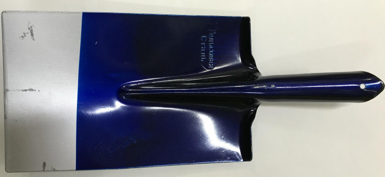 Лопата штыковая прямая КНР-Узкая 19x30см (Рельсовая сталь) SKS512-8