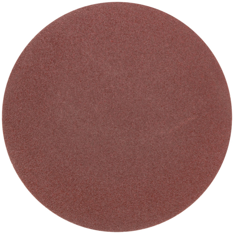 Круги шлифовальные сплошные (липучка),алюминий-оксидные, 125мм,5шт. Р 80