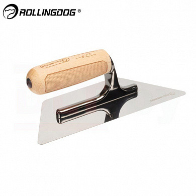 Венецианская кельма Rollingdog DOBERMAN 240х130х100мм, трапециевидная, серия Elite