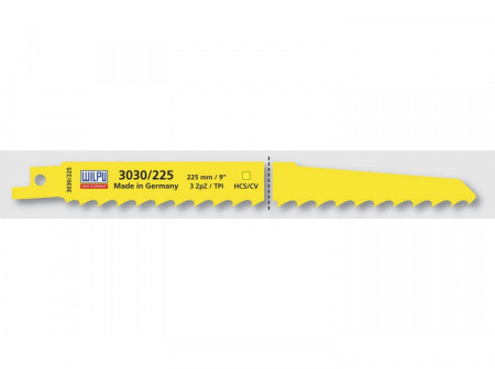 Полотно по древесине 3030/300 (1 шт; 300х19х1.27 мм; 280 мм; 3 TPI) WILPU 1273000005