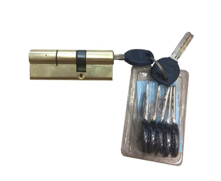 МЦ "Евродверь" 85мм (32,5х52,5) 2+5кл (Алюминий)