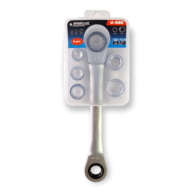 Ключ-трещетка 680 4-20 6рс