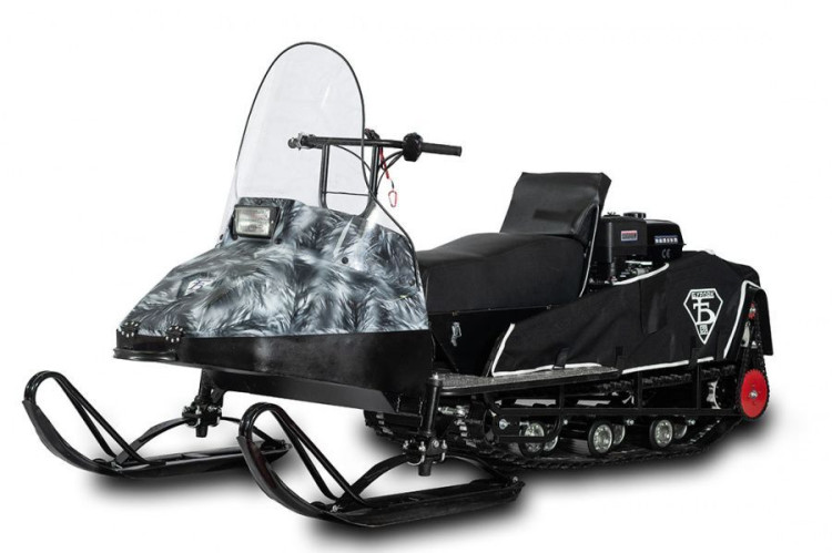 Мотобуксировщик Бурлак Егерь-Опти-R 20 л.с. с эл. стартером, реверс, тормоз (+лыжный модуль), двигат