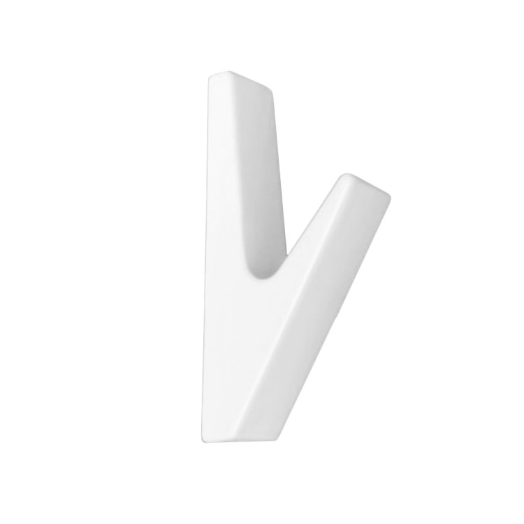 Крючок "Trodos" "1641" 1-рожковый, белый матовый