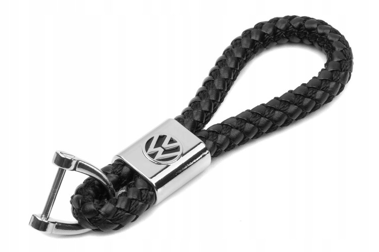 Брелок на ключи "VOLKSWAGEN" (плетёный)