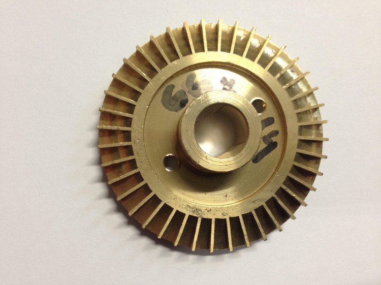 Крыльчатка для цирк.насос- D66mm/D-14mm (под скос)