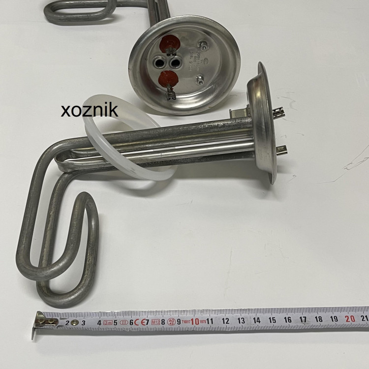 Нагрев. элемент 1,5кВт/М6/85см RFØ92 нержавейка RZL- крюк 2-датчика, клеммы "мама", GF18 HOZ