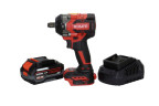 Гайковерт акк. ударн. 18В, 650 Н.м, 1700-2700 об/мин, кейс, 2*аккум. 4,0Ач, ЗУ 4А