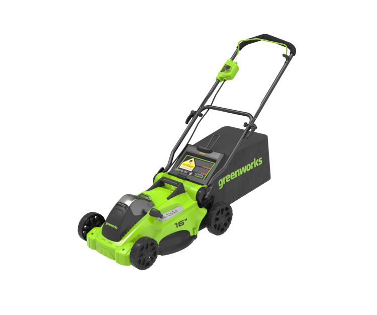 Газонокосилка аккумуляторная Greenworks GD40LM16XK4 2517907UB