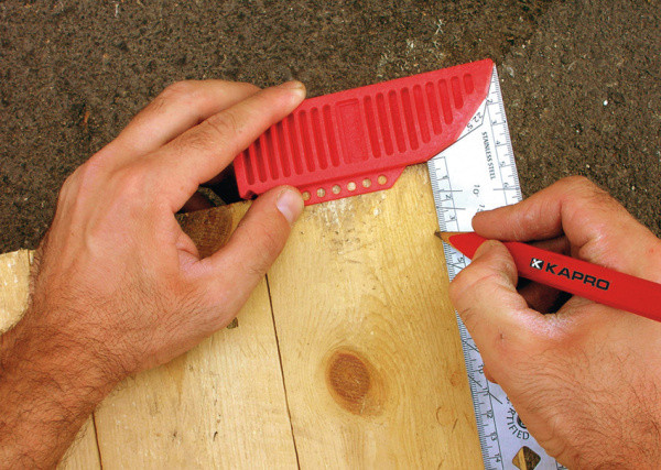 Угольник 250мм разметочный KAPRO 309-25