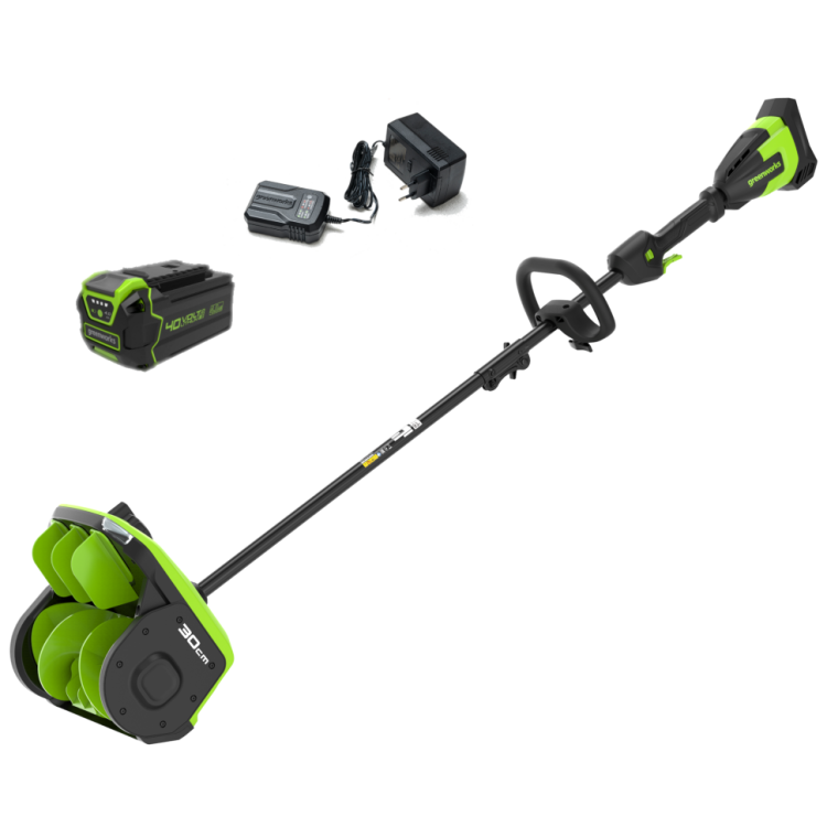 Снегоуборщик аккумуляторный Greenworks GD40SS2 2603107UG