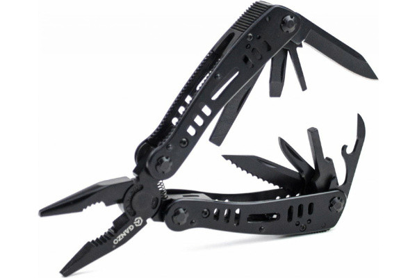Мультитул &quot;Ganzo&quot;, 105x193 мм, 22 предмета, цв.чёрный