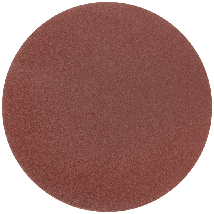 Круги шлифовальные сплошные (липучка),алюминий-оксидные, 125мм,5шт. Р 100