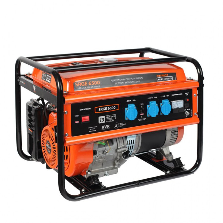Генератор бензиновый PATRIOT Max Power Srge 6500