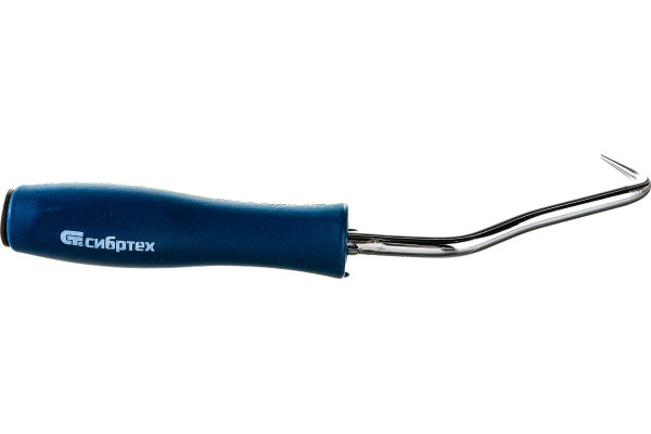 Крюк для вязки арматуры, 210 мм. пластиковая рукоятка// Сибртех