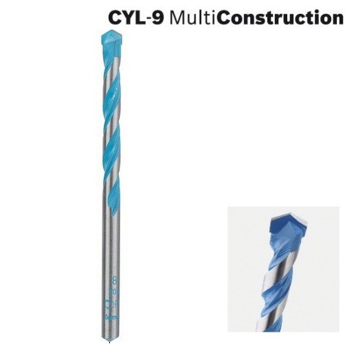 Сверло универсальное 8х120мм, MULTICONSTRUCTION