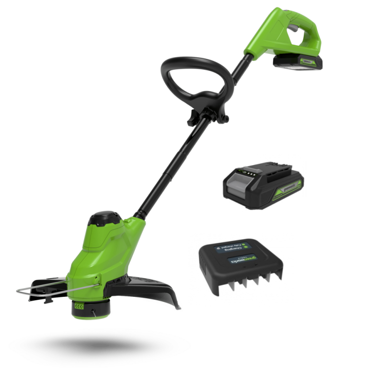 Триммер аккумуляторный Greenworks G24LT25 2107207SA