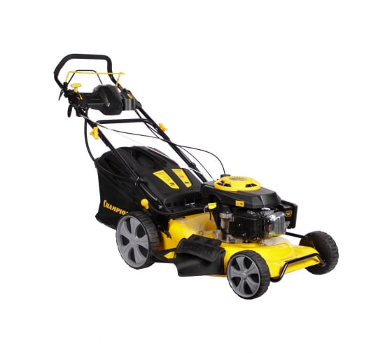 Газонокосилка CHAMPION LM5346E (4,4кВт привод 525мм70л25-75мм 1рычаг/7, 37,2кг 4в1, эл. запуск)