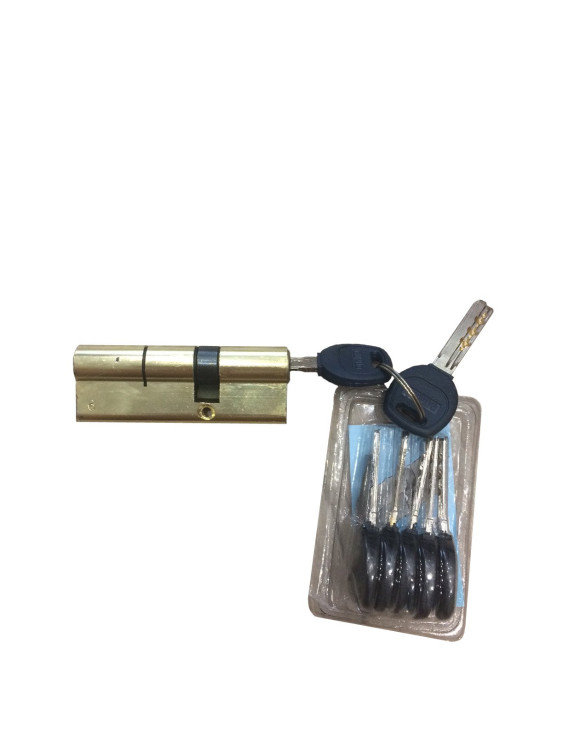 МЦ "Евродверь" 95мм (32,5х62,5) 2+5кл (Алюминий)