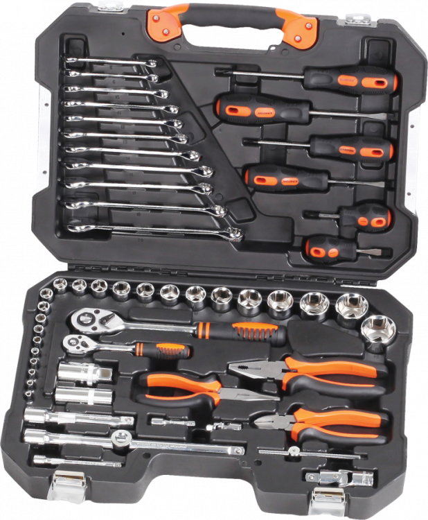 Набор инструмента Кратон TS-24 (55 предметов)