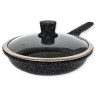 Сковорода "Камень" черная 26/ 12 шт