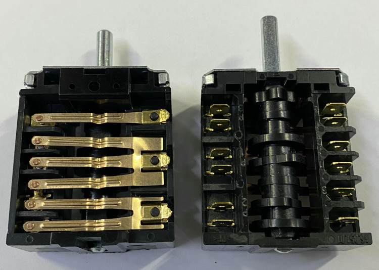 Переключатель режимов мощности духовки EGO 46.25866.523 ПМ-5 Гефест (850618, 11HE286)