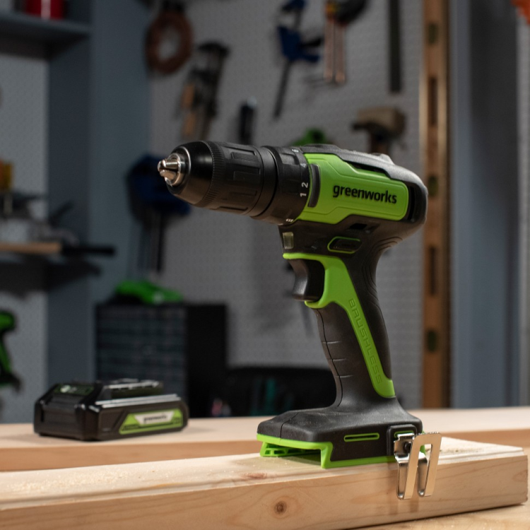 Дрель-шуруповерт акк. Greenworks GD24DD35 3704007