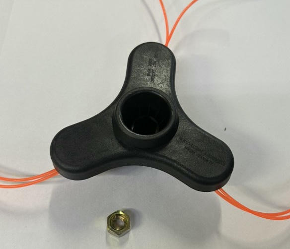 Барабан для бензо и электротримера 3-х лепестковый М 10х1,25 HOZ