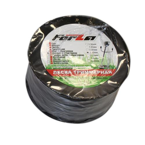 Леска FORZA (БУХТА) триммерная 4,00мм 200м КВАДРАТ