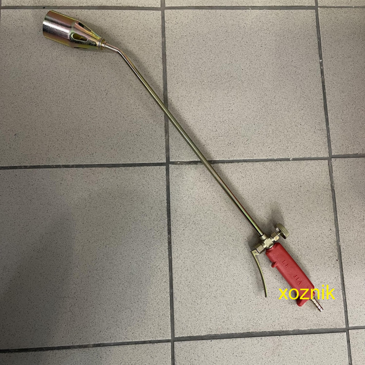 Горелка пропановая L-650, сопло-Ø50 (с рычагом) "Эконом" X50B