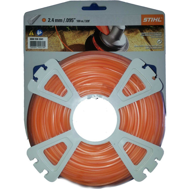Струна STIHL 2,4 мм*97 м пятиугольного сечения