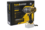 Гайковерт ударный бесщеточный Hanskonner Platinum HCD18100S, 18 В, без Акб/Зу