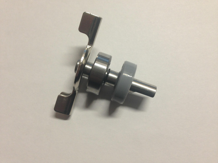 Вал для Хлебопечки LG в сборе, с подшипником (608) и сальником (8х22) HOZ