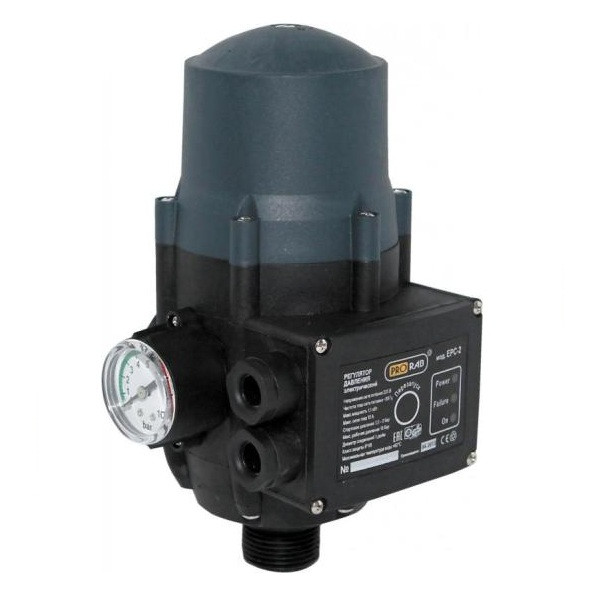 Реле давления-автомат, 1,5-10бар, защита от сухого хода, до 1,1кВт, 10А